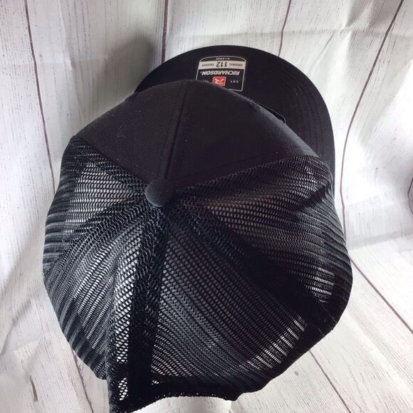 Richardson 112 Trucker XL Hat Pro Partner Black - Picture 6 of 12